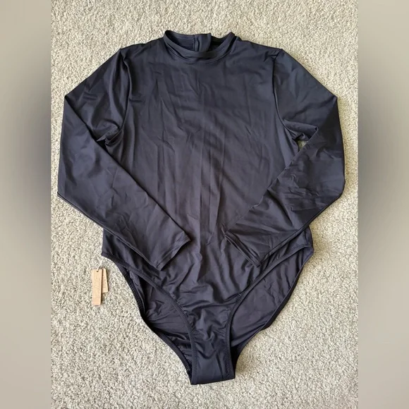 Skims swim longsleeve full coverage onyx - Picture 2 of 4